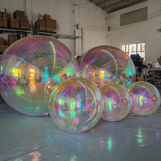 Some Suggestions For Using the Inflatable Mirror Ball