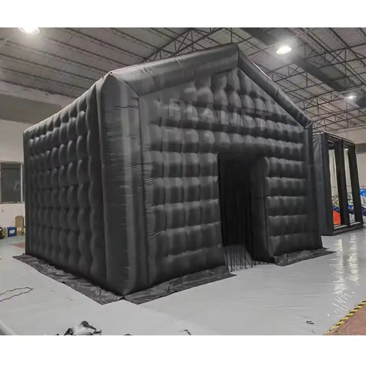 Customize Mobile Disco Lighting Night Club Tent Inflatable Cube Party Tent Inflatable Nightclub