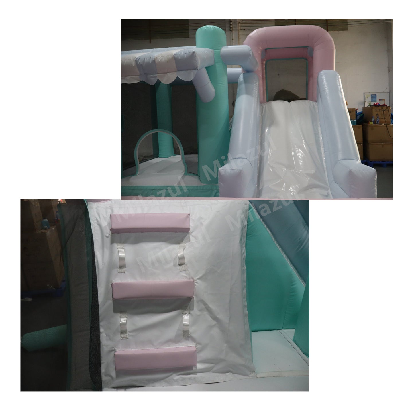 Premium Inflatable Bounce House with Slide Combo for Outdoor Party, Kids Entertainment, and Family Events