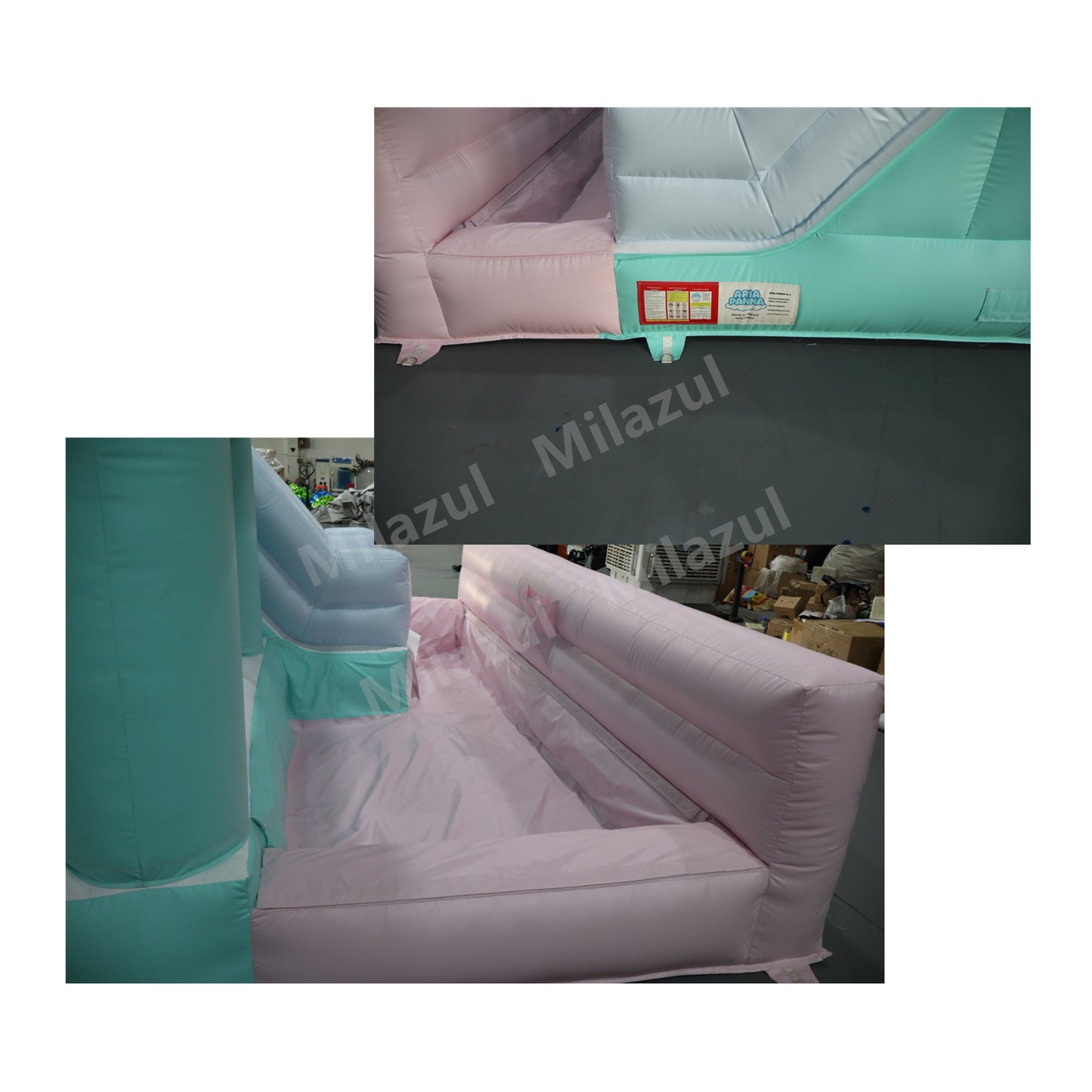 Premium Inflatable Bounce House with Slide Combo for Outdoor Party, Kids Entertainment, and Family Events