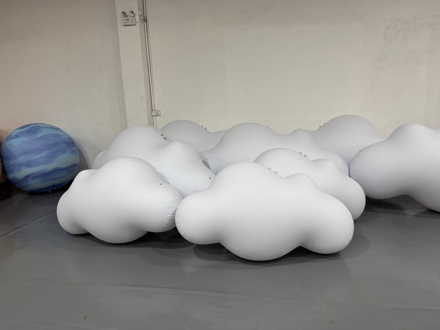PVC inflatable cloud balloons - hanging decorations for parties, events and advertising