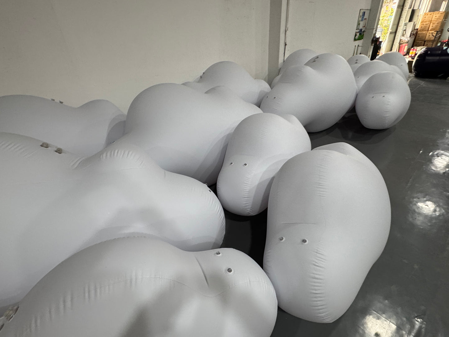 PVC inflatable cloud balloons - hanging decorations for parties, events and advertising