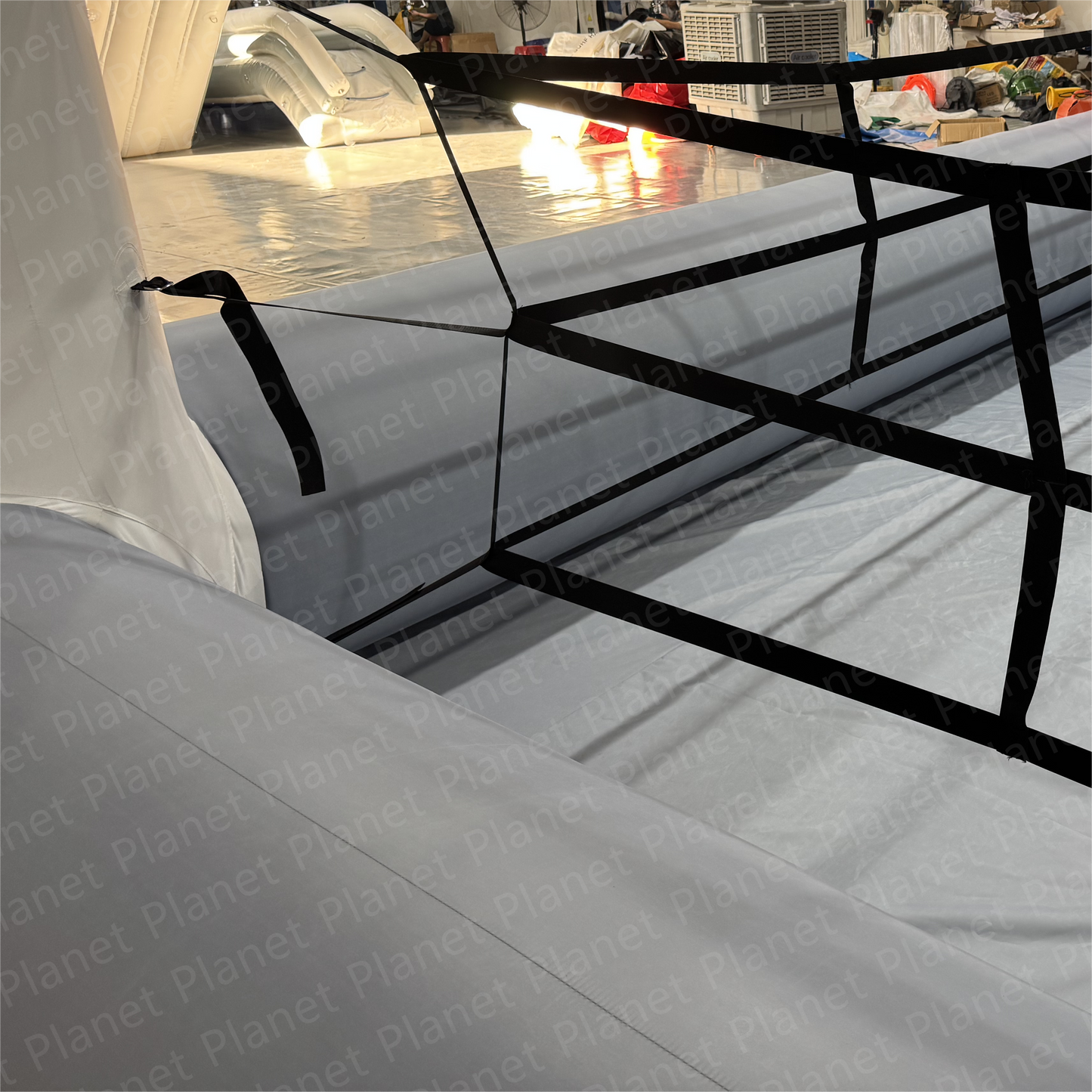 Portable interactive inflatable boxing ring for safe wrestling and boxing games for parties and events