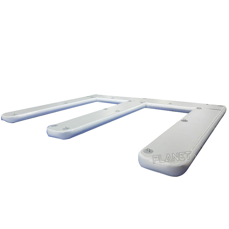 Inflatable Floating dock E Shape Inflatable Pontoon Platform Parking Dock for Jet Ski/Yacht/Boat