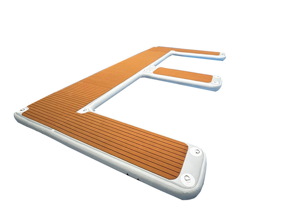 Floating E Shape Inflatable E Pontoon Platform Parking Dock for Jet Ski/Yacht/Boat