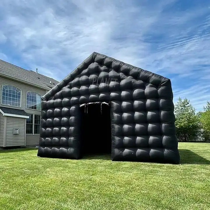 Customize Mobile Disco Lighting Night Club Tent Inflatable Cube Party Tent Inflatable Nightclub