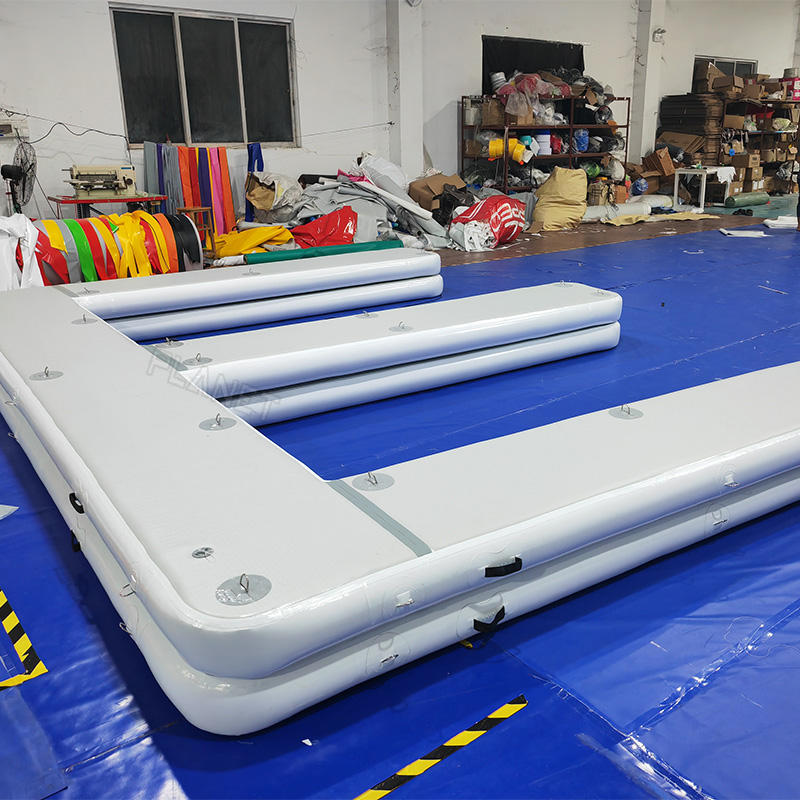 Inflatable Floating dock E Shape Inflatable Pontoon Platform Parking Dock for Jet Ski/Yacht/Boat