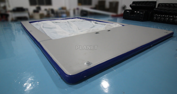 Inflatable Yacht Pool Portable Floating AntiJellyfish Ocean Sea Pool With Netting For Yacht Swimming