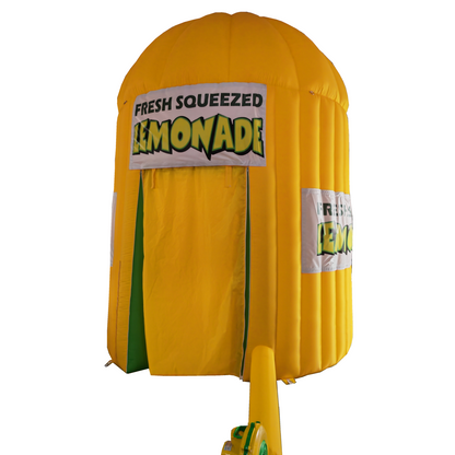 Inflatable Lemonade Booth – Portable Stand with Blower for Events & Advertising