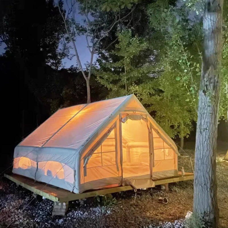 Inflatable Tent for Camping 5-7 Person Family Tents, Parties, Music Festival Tent, Big,pop up Tents for Camping Gear,Waterproof