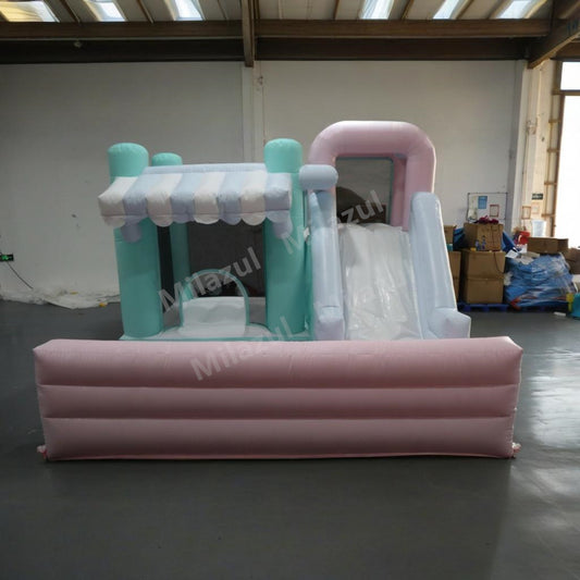 Premium Inflatable Bounce House with Slide Combo for Outdoor Party, Kids Entertainment, and Family Events