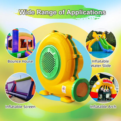950W High Speed air blower for inflatable bounce house with ETL certificate