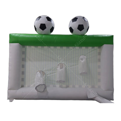 13.12x8.2ft Inflatable Soccer Goal with Blower – 3-Zone Training Target for Backyard, Parties & Outdoor Fun