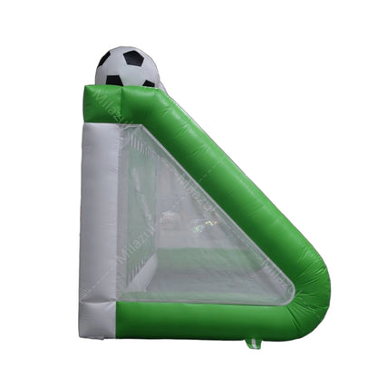 13.12x8.2ft Inflatable Soccer Goal with Blower – 3-Zone Training Target for Backyard, Parties & Outdoor Fun