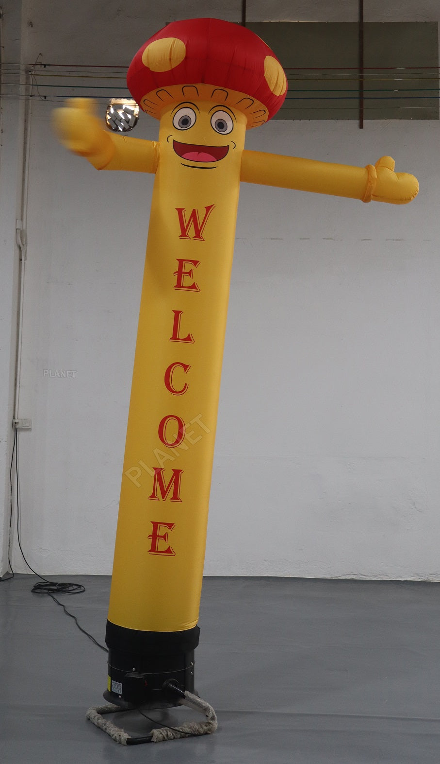 10ft Inflatable Air Dancer Tube Man – Mushroom Head Design with Blower | for Exhibitions, Parties, Malls, Advertising & Events