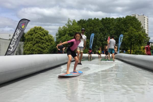 Inflatable Skimboard Pool High Quality PVC Outdoor Inflatable Skimboard Track Pool Backyard Sport Game