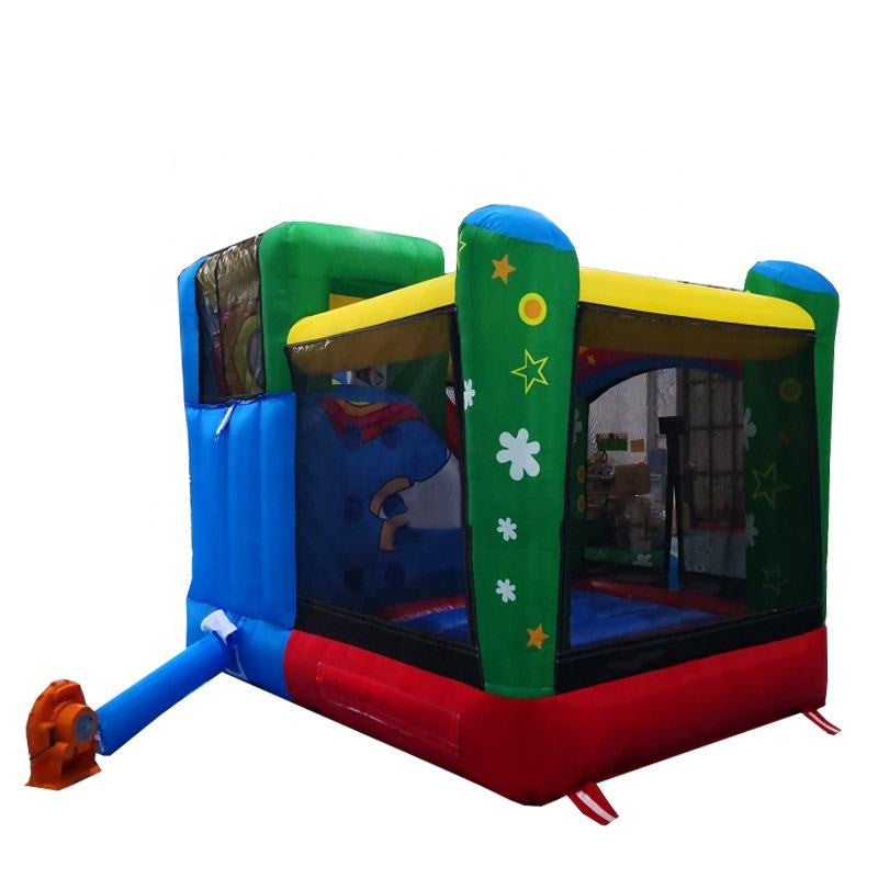 Home Used Mini Inflatable Kids Jumping Castle Inflatable Combo Bounce House With Slide 11.64*10.82*8.2ft （3.55*3.3*2.5M）