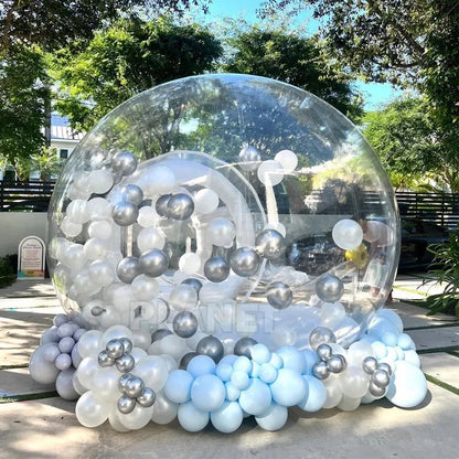 Inflatable Bubble House, Bubble Camping Tent 10ft Waterproof Transparent Dome for Home Party, Malls, Parks Event Exhibition with Blower