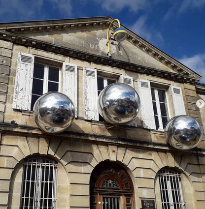 Giant inflatable Mirror ball set (9piece set)-PVC inflatable decorative mirror sphere for Party & Event