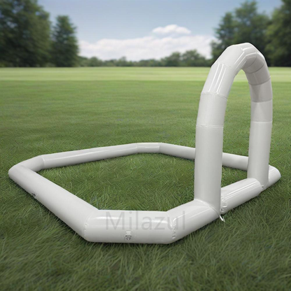 Portable Inflatable Bumper Car Racing Track with Arch - Kids Playground Equipment, Tube Only (Bottom Not Included)