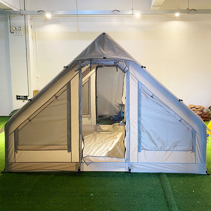 Inflatable Tent for Camping 4-5 Person Family Tents, Parties, Music Festival Tent, Big,pop up Tents for Camping Gear,Waterproof 10*6.6*6.6ft