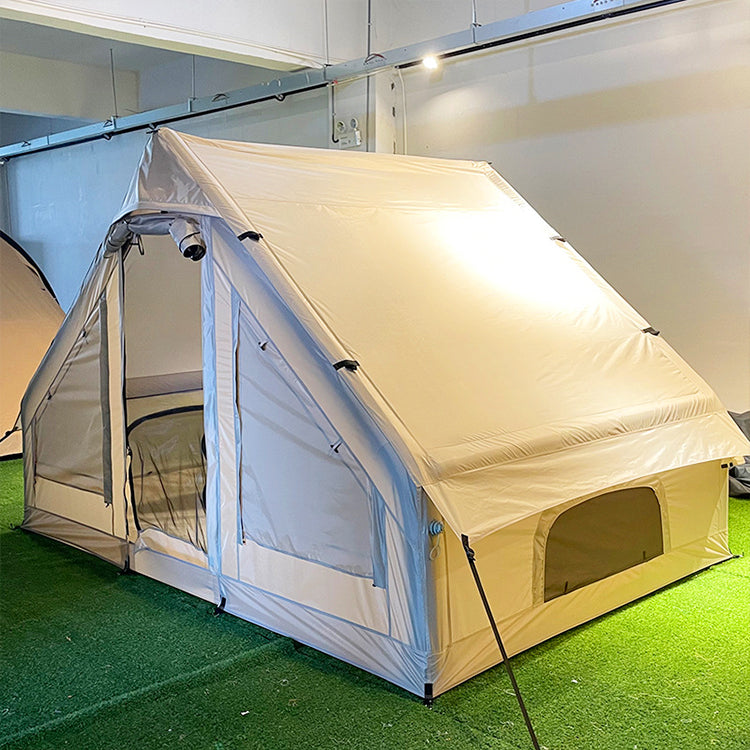 Inflatable Tent for Camping 4-5 Person Family Tents, Parties, Music Festival Tent, Big,pop up Tents for Camping Gear,Waterproof 10*6.6*6.6ft