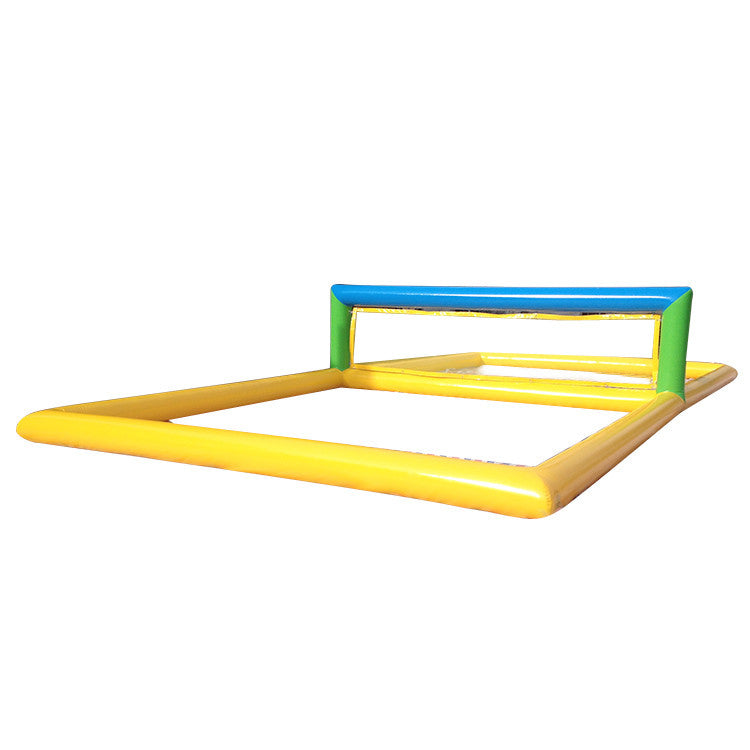 Outdoor Floating Water Volleyball Field Inflatable Volleyball Court with Net Pump